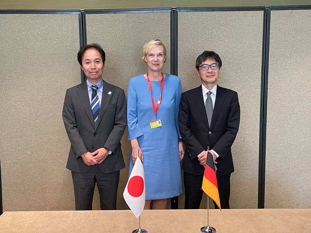 Treffen mit dem Commissioner des JPO, Yota Ono, Bildnachweis: DPMA