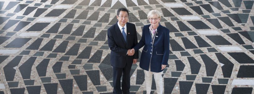Cornelia Rudloff-Schäffer and Dr. Changyu Shen