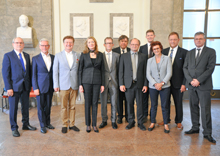 Nominees and organizers of the Deutscher Zukunftspreis award