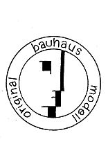 Stempel "Orginal-Bauhaus-Modell"