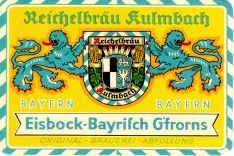 Extinct beer brand "Reichelbräu Kulmbach" (Reg. No. DD602666)
