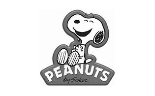 Dog with inspription Peanuts