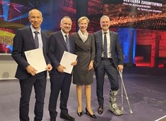 Das vom DPMA vorgeschlagene Team und Präsidentin Eva Schewior
