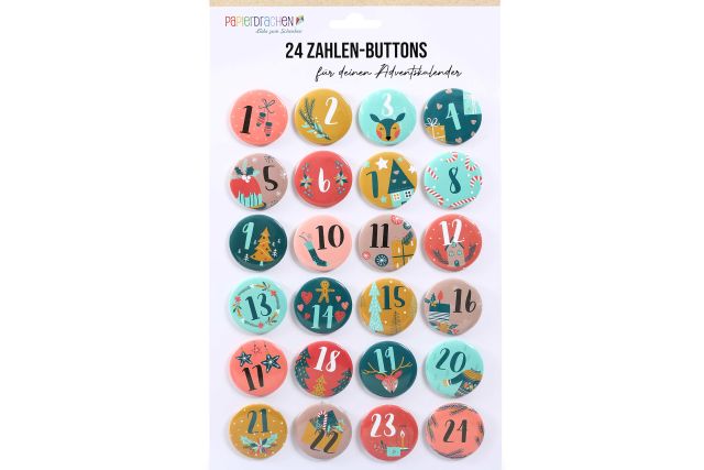 24 Zahlen-Buttons
