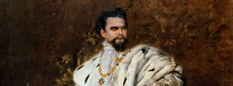 Ludwig II: Posthumously completed portrait by Gabriel Schachinger