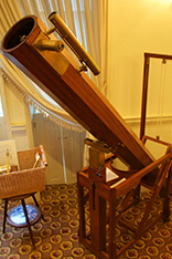 Replica of the Uranus telescope at the Herschel Museum of Astronomy in Bath