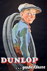 Dunlop Werbung um 1925