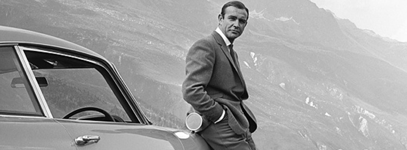 Sean Connery als James Bond in "Goldfinger",