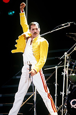 Freddie in typischer Pose 