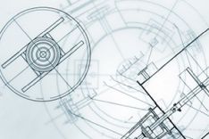 technische Zeichnung, computergeneriert