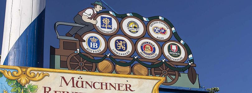 Logos aller 6 Münchner Biere