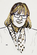Drawing of Donna Strickland
