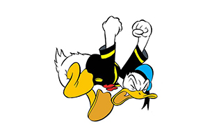 Donald Duck, gezeichnet von Carl Barks