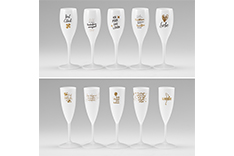 Sektgläser und Plagiate