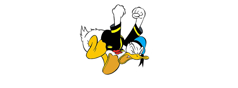 Amgry Donald Duck
