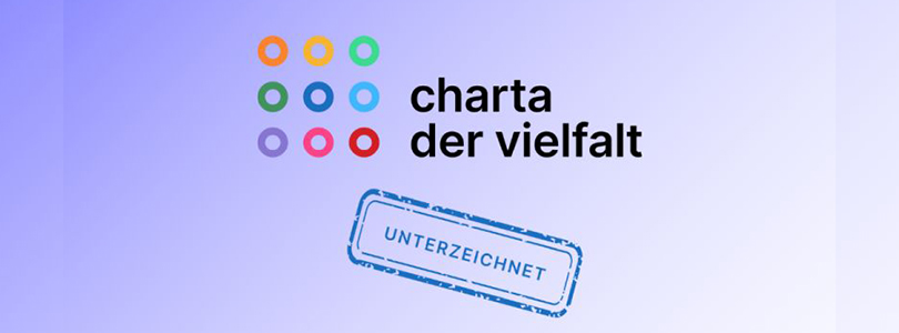 Logo "Charta der Vielfalt unterzeichnet" 