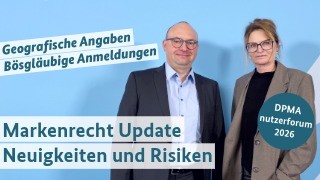 2 Personen vor der Kamera